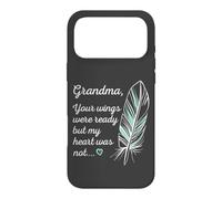 Carcasa para iPhone 17 Pro MAX Grandma Wings were Ready by My Heart Not Memorial