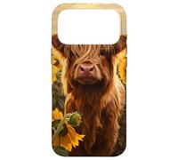 Carcasa para iPhone 17 Pro MAX Granja del país Occidental de Girasol de Vaca de Las Tierras