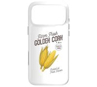 Carcasa para iPhone 17 Pro MAX Granja Maíz Dorado Fresco Retro Dulce Vegetales Agricultores Mercado