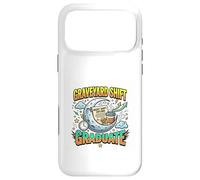 Carcasa para iPhone 17 Pro MAX Graveyard Shift Graduate Night Hustle Life