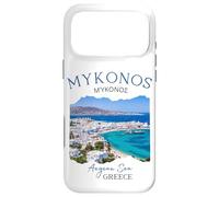 Carcasa para iPhone 17 Pro MAX Greek Island Mykonos Grecia Vacation Family Outfits Souvenir