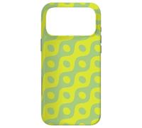 Carcasa para iPhone 17 Pro MAX Green Eye-Like Oval Circle Dot Round Pattern