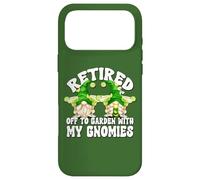 Carcasa para iPhone 17 Pro MAX Green Margarita GNOME and Funny Saying For Retirement Couple