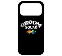 Carcasa para iPhone 17 Pro MAX Groom Squad LGBT Pride Gay Bachelor Party Wedding Gifts