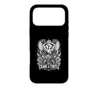 Carcasa para iPhone 17 Pro MAX Grulla Y Tortuga Larga y Vida Eterno Mito Japonés