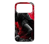 Carcasa para iPhone 17 Pro MAX Guadaña de la Parca Ángeles caídos Arte de Terror gótico Oscuro