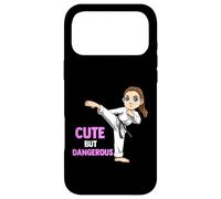 Carcasa para iPhone 17 Pro MAX Guapa Pero peligrosa luchadora de kárate