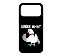 Carcasa para iPhone 17 Pro MAX Guess What Lonesome Paloma Blanca Paloma Pájaro Hombres Mujeres Niños