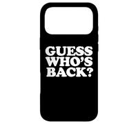 Carcasa para iPhone 17 Pro MAX Guess Who's Back