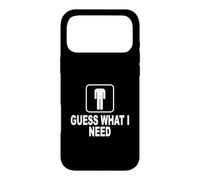 Carcasa para iPhone 17 Pro MAX GuessWhat I Need Sarcastic Mood Cansado Human Burnout