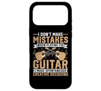 Carcasa para iPhone 17 Pro MAX Guitar Player - I Don't Make Mistakes When I Playing Guitar