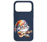 Carcasa para iPhone 17 Pro MAX Guitar Playing Hippie GNOME For Women and Mom Peace Sign