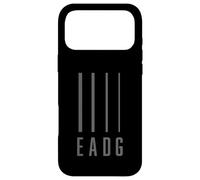 Carcasa para iPhone 17 Pro MAX Guitarrista Bajista - EADG 4 Cuerdas
