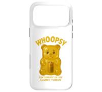 Carcasa para iPhone 17 Pro MAX Gummy Bear Whoops Black Humor Candy Treat Sugar