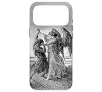 Carcasa para iPhone 17 Pro MAX Gustave Dore Jacob luchando con el ángel 1855