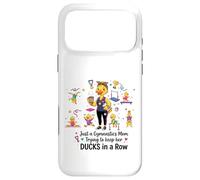 Carcasa para iPhone 17 Pro MAX Gymnastics Mom Funny Ducks Gymnastics Mama