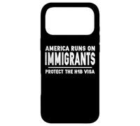 Carcasa para iPhone 17 Pro MAX H1-B Skilled Worker H1B Visa Pro Immigrant Rights