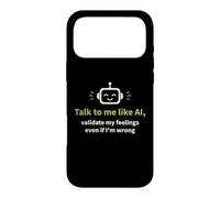 Carcasa para iPhone 17 Pro MAX Háblame como IA y Valida mis Sentimientos