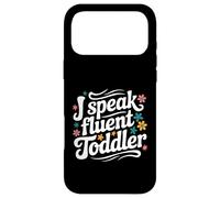 Carcasa para iPhone 17 Pro MAX Hablo Fluido para niños pequeños Divertido Proveedor de guardería Maestra mamá