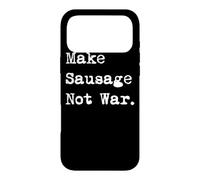 Carcasa para iPhone 17 Pro MAX Hacer Que la Salchicha no Sea la Guerra | Salchichas Divertidas a la Barbacoa
