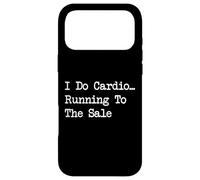 Carcasa para iPhone 17 Pro MAX Hago Ejercicios cardiovasculares... Cita Divertida de Compras de Running to The Sale