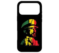Carcasa para iPhone 17 Pro MAX Haile Selassie Art Etiopía Reggae Rasta