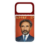 Carcasa para iPhone 17 Pro MAX Haile Selassie Vintage Stamp Ethiopian Emperor Rastafari