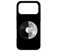 Carcasa para iPhone 17 Pro MAX Half Moon Vinyl Record Design - Music Lover Lunar Graphic