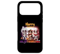 Carcasa para iPhone 17 Pro MAX HalloThanksMas Australian Shepherd Spooky Thankful Merry