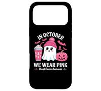 Carcasa para iPhone 17 Pro MAX Halloween Breast Cancer Women in October We Wear Pink