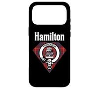 Carcasa para iPhone 17 Pro MAX Hamilton Clan Escocés Nombre Escudo De Armas Tartán