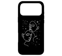 Carcasa para iPhone 17 Pro MAX Hand Drawn One Line Art Faces