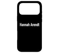 Carcasa para iPhone 17 Pro MAX Hannah Arendt