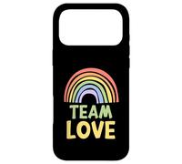 Carcasa para iPhone 17 Pro MAX Happy Colorful Team Love Rainbow Pride Green Yellow