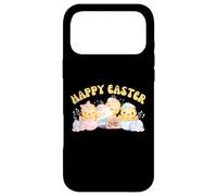 Carcasa para iPhone 17 Pro MAX Happy Easter Cute Easter Egg Chicks - Niños, Niñas
