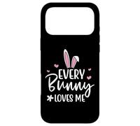 Carcasa para iPhone 17 Pro MAX Happy Easter Every Bunny Sign Every Bunny Loves Me Chicks
