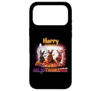 Carcasa para iPhone 17 Pro MAX Happy HalloThanksMas Doberman Pinscher Spooky Thankful Merry
