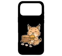 Carcasa para iPhone 17 Pro MAX Happy Lynx Come Hamburguesa Picnic