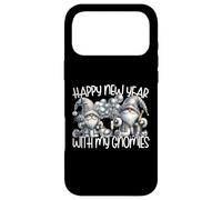 Carcasa para iPhone 17 Pro MAX Happy New Year Gnomes Funny Saying Hanging with My Gnomies