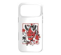 Carcasa para iPhone 17 Pro MAX Harajuku Japanese Aesthetic Red Oni Demon Mask