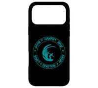 Carcasa para iPhone 17 Pro MAX Hawaii, Maui, Molokai, Lanai, Oahu Surfer con Big Wave