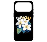 Carcasa para iPhone 17 Pro MAX Hawaii Plumeria Frangipani Flower Maui Kauai Aloha Surfer
