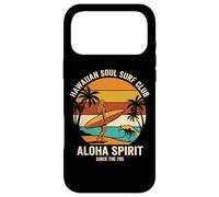 Carcasa para iPhone 17 Pro MAX Hawaiian Soul Surf Club 70 Aloha Retro Beach Surfer Girl
