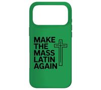Carcasa para iPhone 17 Pro MAX Haz de Nuevo la Cruz católica Tradicional en latín