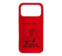Carcasa para iPhone 17 Pro MAX Haz Esto En Memoria De Mí Eucaristía Misa Católica