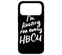 Carcasa para iPhone 17 Pro MAX HBCU Black History Month Estoy apoyando a Cada HBCU