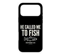 Carcasa para iPhone 17 Pro MAX He Called Me to Fish Faith Bass Fishing Christian Matthew