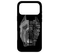 Carcasa para iPhone 17 Pro MAX He Is Your Friend Your Partner Your Dog Cane Corso Dogs Gift
