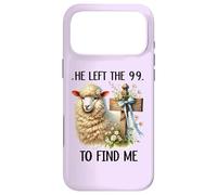 Carcasa para iPhone 17 Pro MAX He Left The 99 to Find Me Matthew 18:12 He Left The 99 Sheep