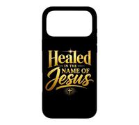 Carcasa para iPhone 17 Pro MAX Healed in The Name of Jesus - Christian Faith Proclamation